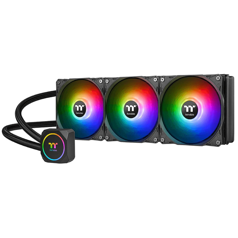 Thermaltake TH360 ARGB Sync Edition AIO Liquid CPU Cooler w/ LGA1700 - Black - مبرد